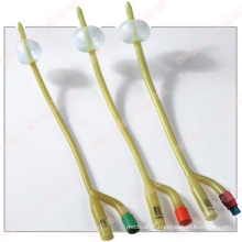 Silicone Coated Latex Foley Balloon Catheter (2-Way Female)